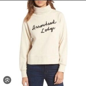 Madewell mock neck sweater